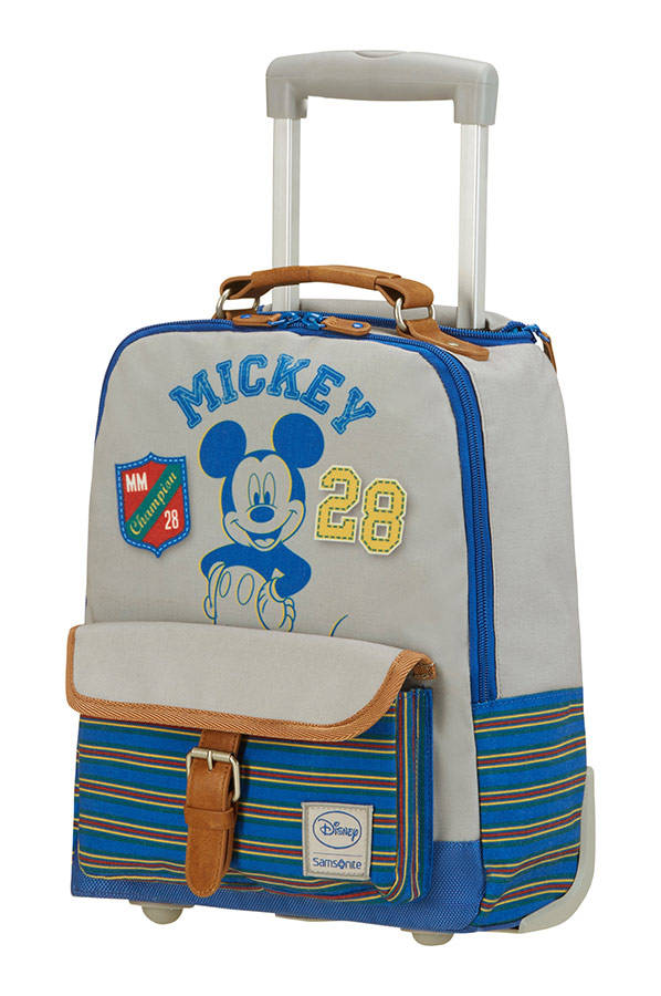 Disney Stylies Mochila Escolar Infantil com Rodas Disney Mickey | Samsonite  - Rolling Luggage | Malas & Acessórios