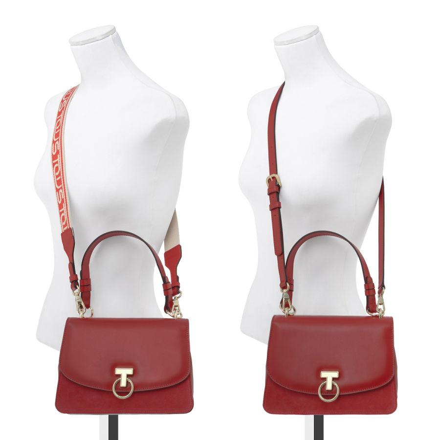 Tous - Zafiro Bolsa de Mão Pequena Feminina Vermelha - 50% Desconto -  Rolling Luggage | Malas & Acessórios