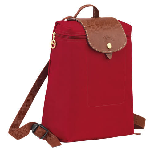 Le Pliage Mochila Vermelha - Longchamp - Rolling Luggage | Malas &  Acessórios