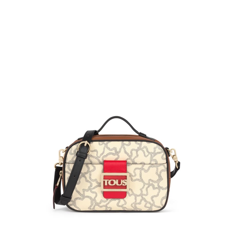 Tous - Kaos Icon Mala de Tiracolo Feminina Multi Bege - Rolling Luggage |  Malas & Acessórios