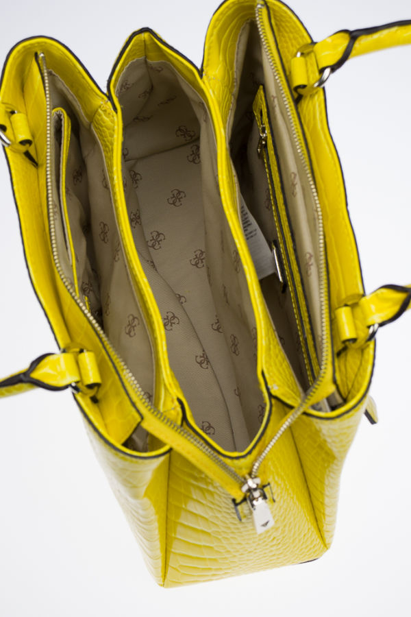 Guess | Carabel Bolsa de Mão Feminina Amarela - Rolling Luggage | Malas &  Acessórios