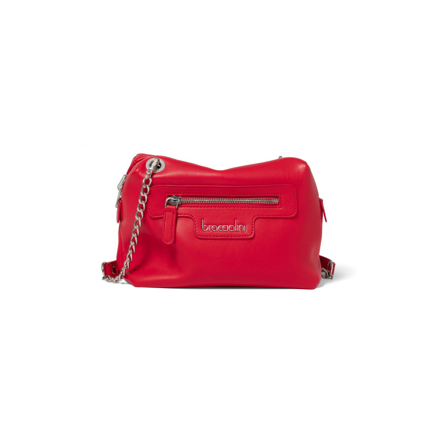 Braccialini | Bolsa Tiracolo Feminina Jennifer Vermelha Reversível -  Rolling Luggage | Malas & Acessórios