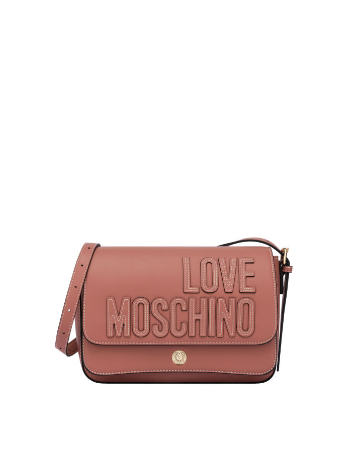 Love Moschino | Bolsa de Ombro Feminina Rosa - Rolling Luggage | Malas &  Acessórios