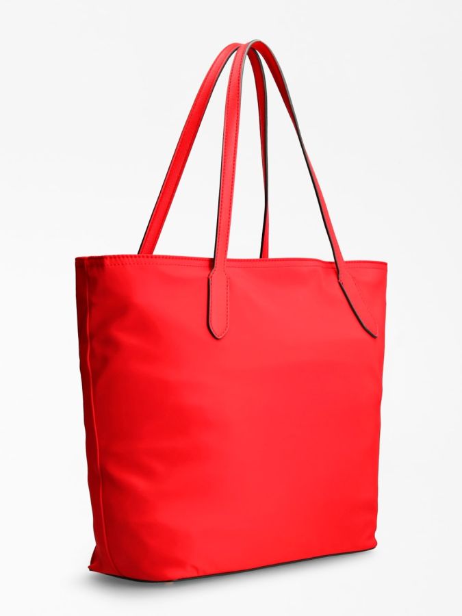 Guess - Eco Gemma Bolsa Shopper Feminina Vermelha - Rolling Luggage | Malas  & Acessórios