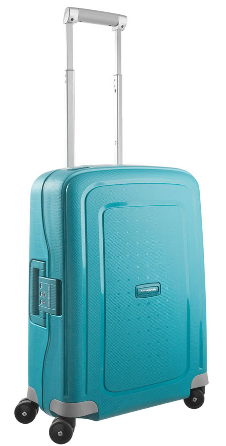 S'Cure Mala de Cabine 55cm c/ 4 Rodas e Fechadura Aqua Blue - Rolling  Luggage | Malas & Acessórios
