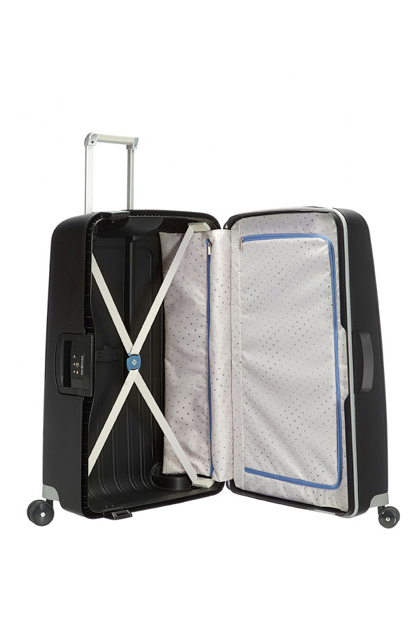 S'Cure Mala de Viagem Média 69cm c/ 4 Rodas e Fechadura Black - Rolling  Luggage | Malas & Acessórios
