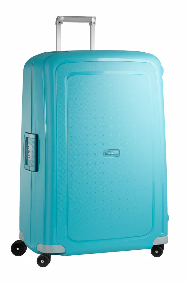 S'Cure Mala de Viagem Extra Grande 81cm c/ 4 Rodas e Fechadura Aqua Blue -  Rolling Luggage | Malas & Acessórios