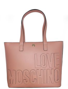 Bolsa Shopper Feminina Rosa | Love Moschino | Rolling Luggage