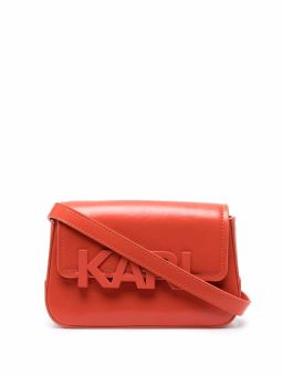 Bolsa Tiracolo/Cintura de Senhora em Pele Laranja | Karl Lagarfeld | Rolling Luggage
